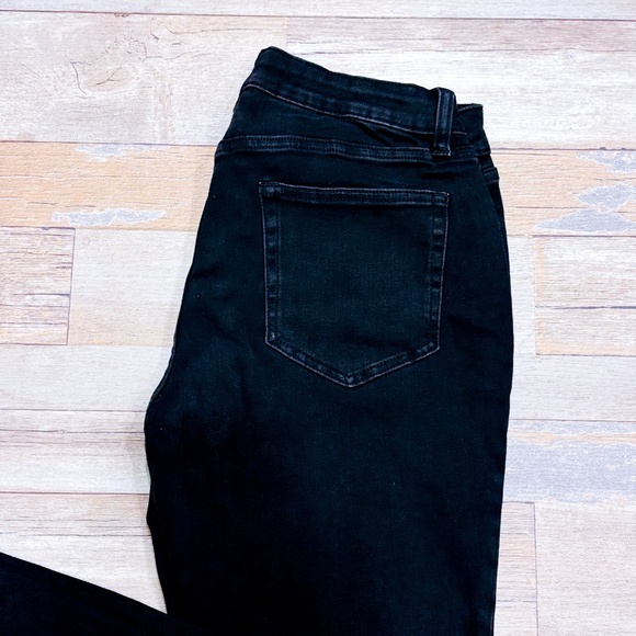 DAILY RITUAL – Black skinny jeans | stretch denim mid-rise | Size 27P * - Picture 2 of 10